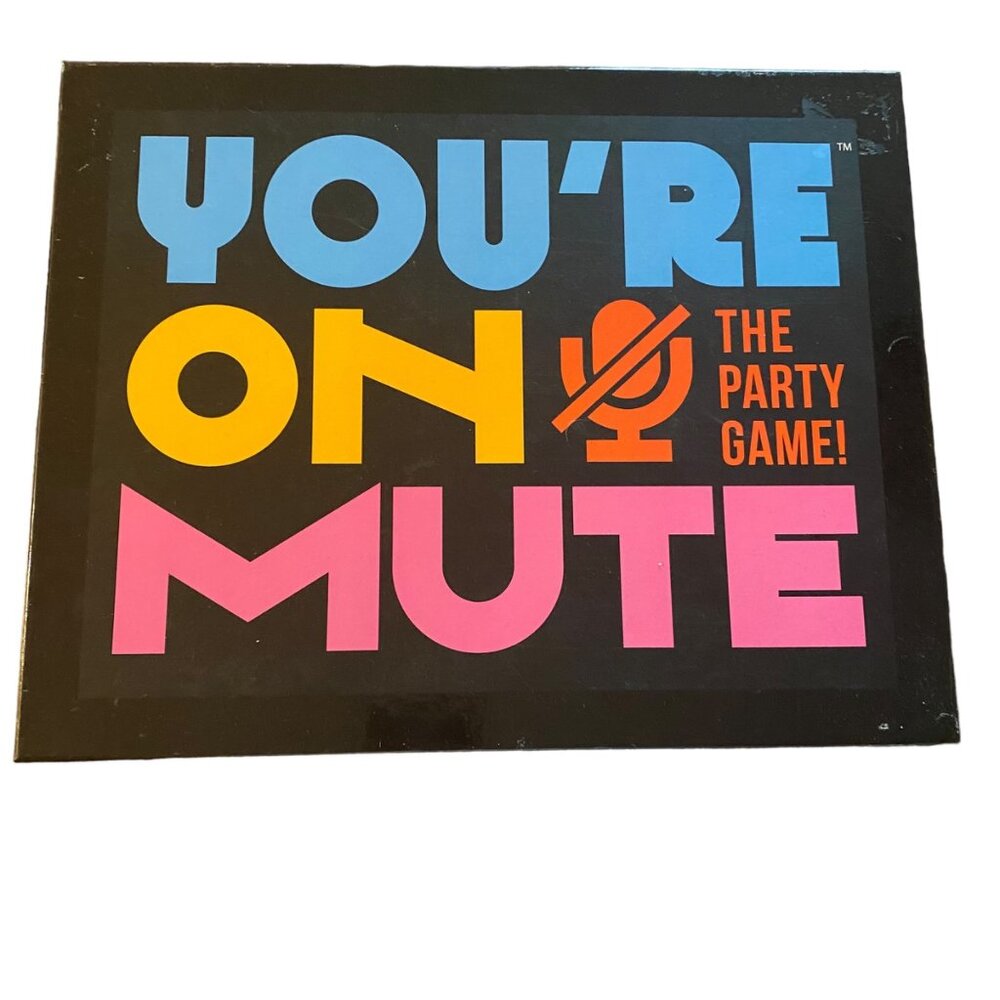 You're On Mute The Party Game By Buffalo Games Ages 10+ For 3-8 Players NEW NWOT